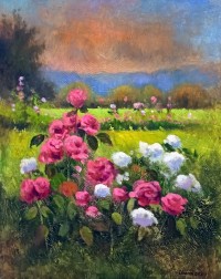 Tahir Bilal Ummi, 18 x 24 Inch, Oil on Canvas, Landscape Painting, AC-TBL-100